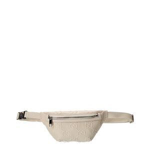 Gucci Leather Belt Bag, White